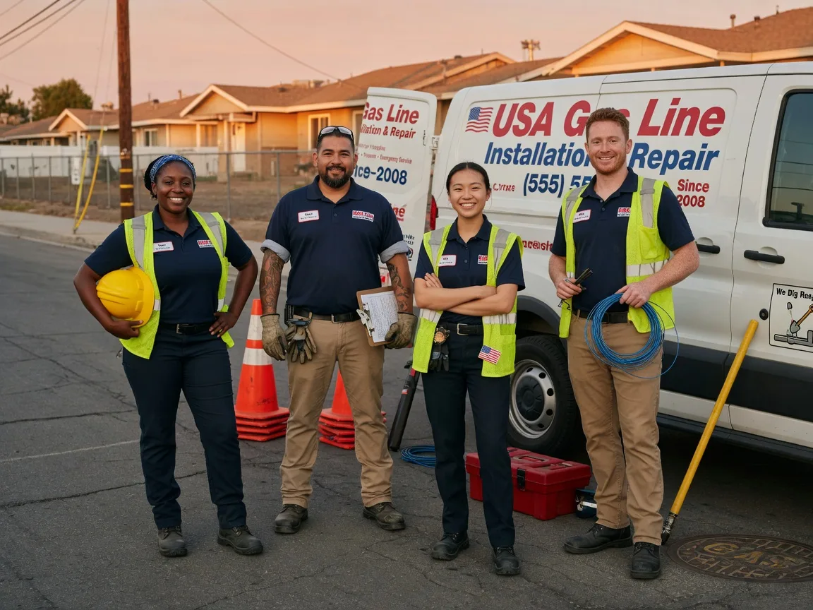 Gas Line Installation company in Advance, IN